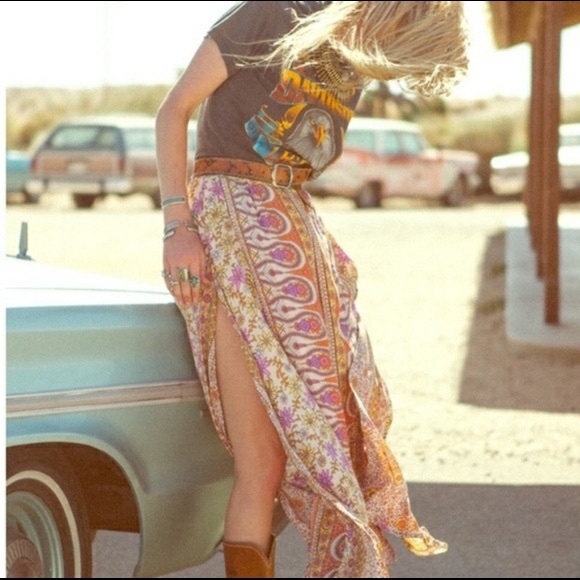 Spell Dresses & Skirts - Spell & The Gypsy Collective Boho Blossom Skirt Saffron XS